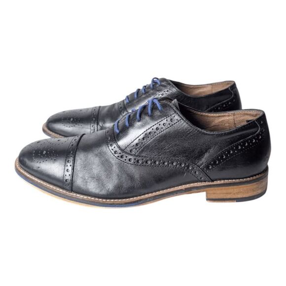 JOHNSTON & MURPHY Conrad Cap Toe Oxford Size 10.5M - Picture 2 of 9